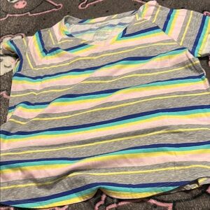 Arizona Jean Company Multicolor Striped Tee